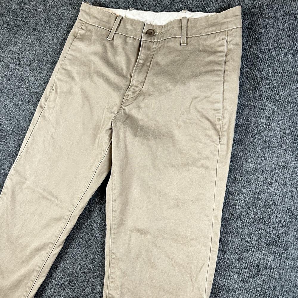 Levi's 511 Slim Fit Chino‎ Pants 29x32 (29) Beige Khaki Cotton Twill Casual Men